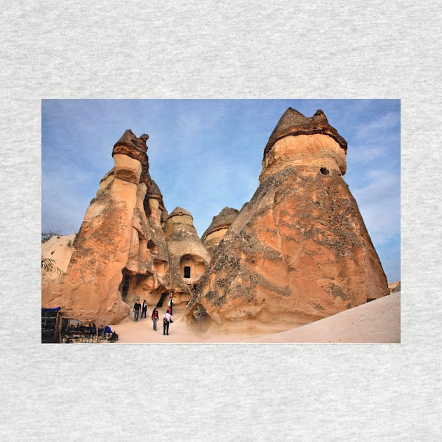 Fairy chimneys in Pasabag - Cappadocia by Cretense72